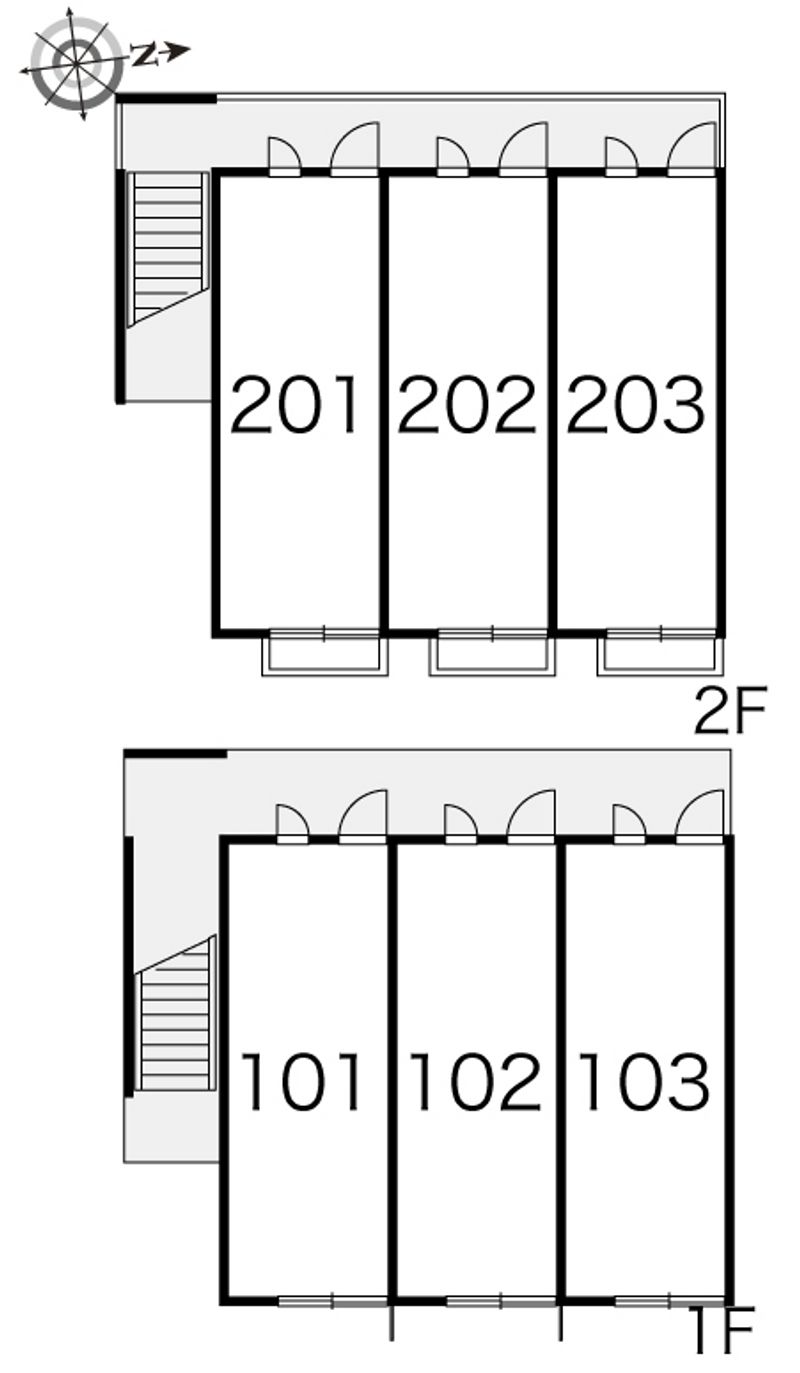 レオパレスＫＳ 間取配置図