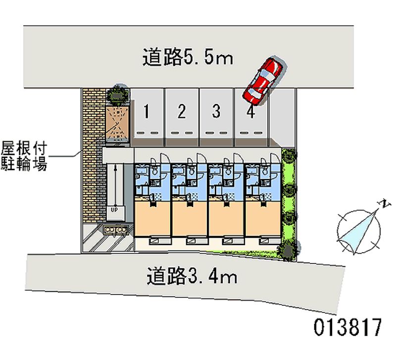 レオパレス銀壽 月極駐車場