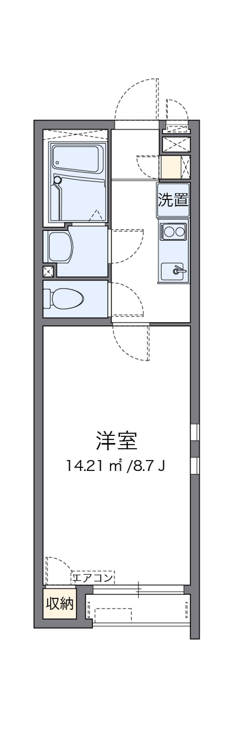 クレイノＳ＆Ｓ 間取り
