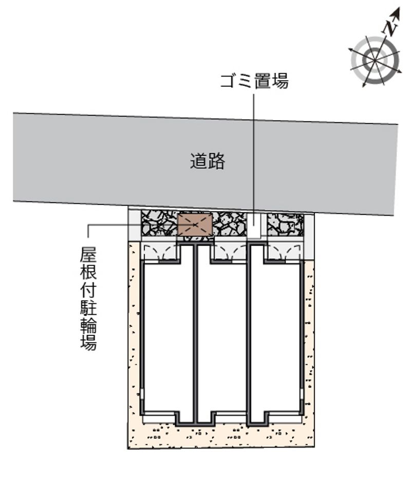 レオネクストＬｕｃｅ　ｄｉ貫井 配置図