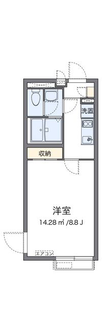 クレイノＧｒａｎ　Ｓｅｅｄ 間取り図