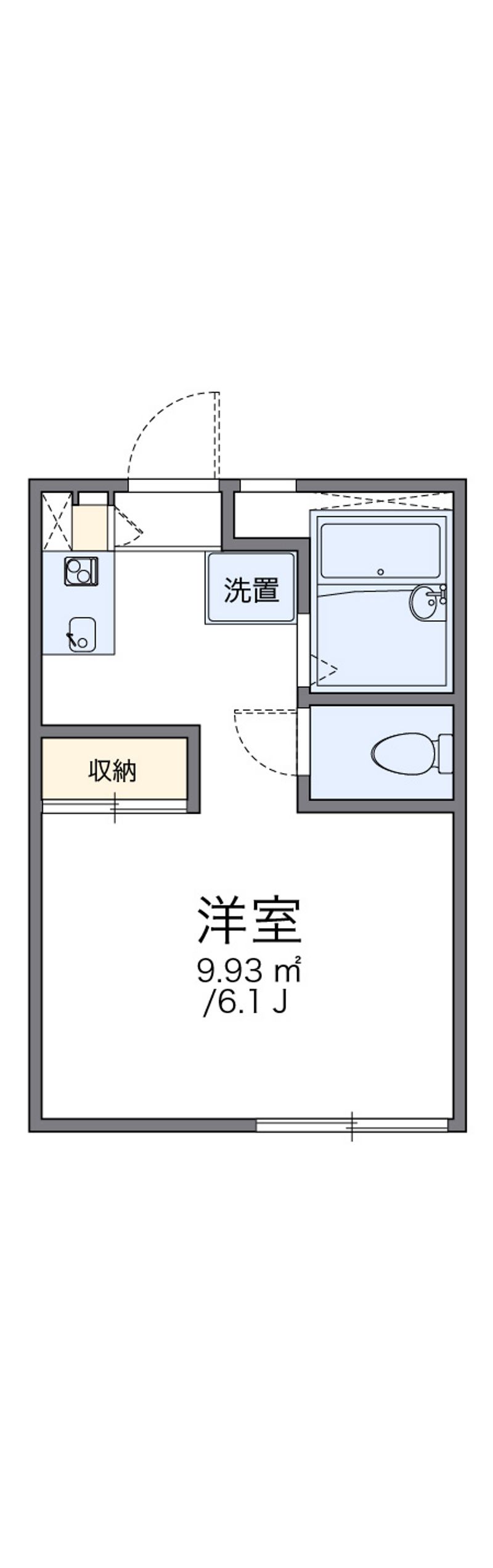 レオパレスＹＯＳＨＩＫＯ 間取図