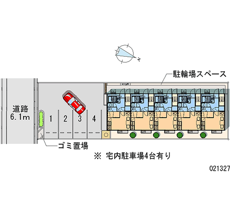 レオパレスパティオ 区画図