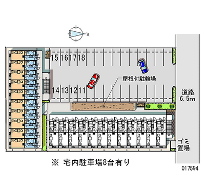 17594 Monthly parking lot