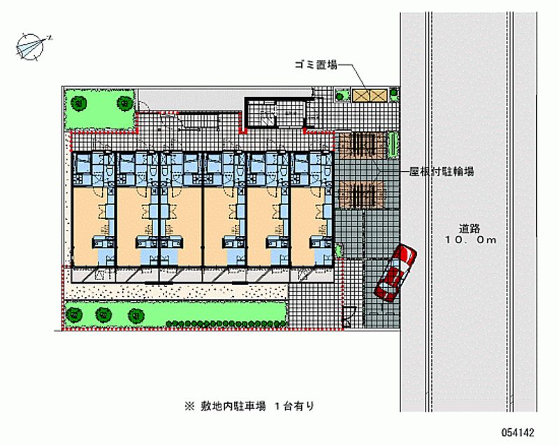 レオネクスト舞浜Ⅱ 区画図