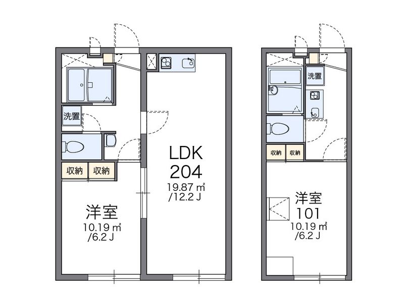 レオパレスＳｐｒｕｃｅ 間取り
