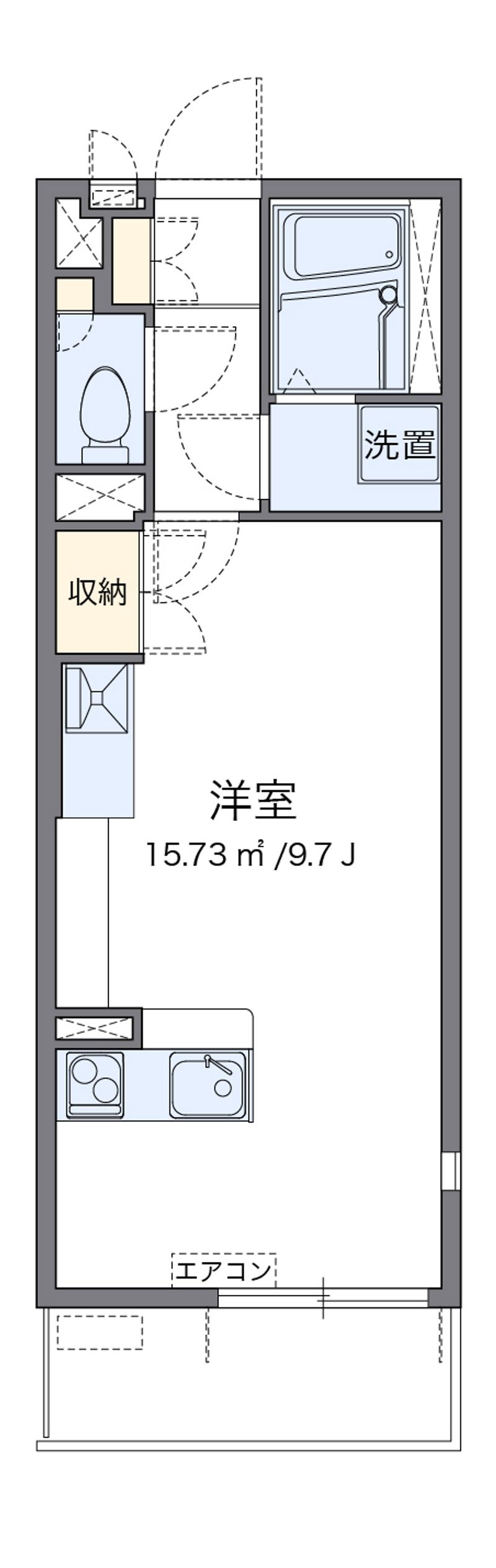 レオネクスト湘南大津 間取図