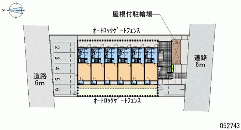 52743 Monthly parking lot