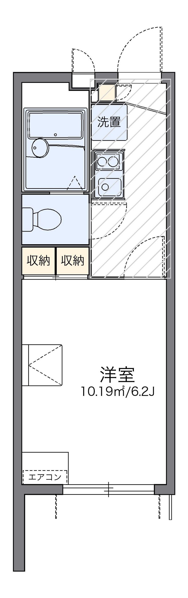 leopalace EISHO Floor plan
