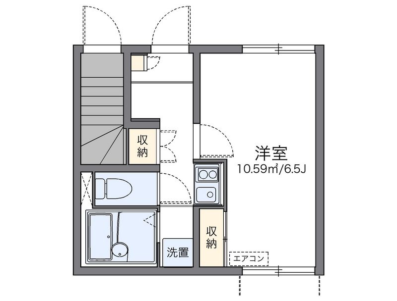 レオネクストウエスト２ 間取り