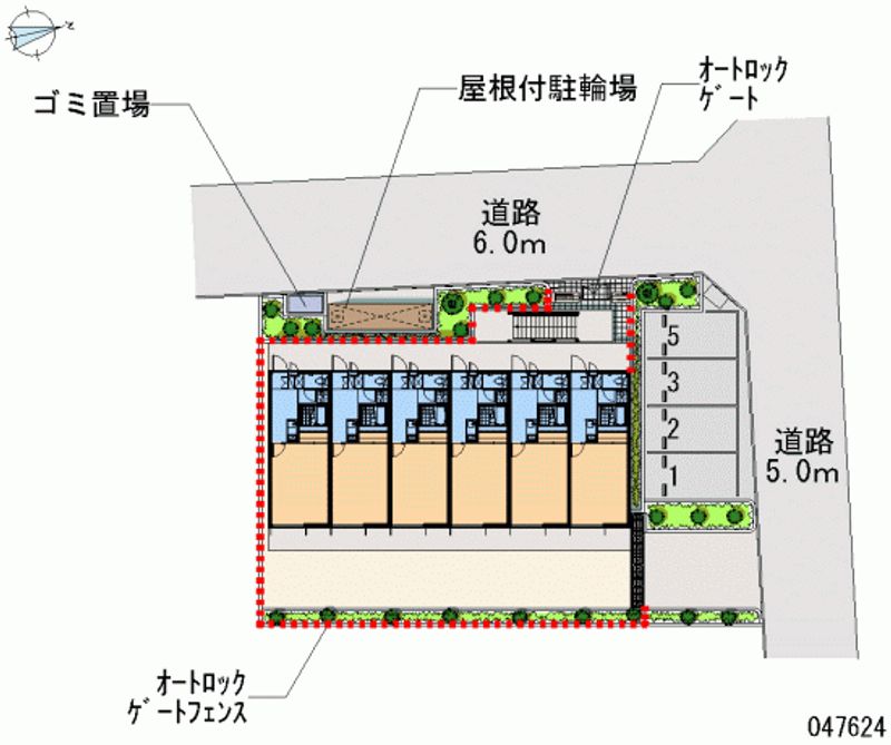 レオネクストグリーンビレッジⅡ 区画図