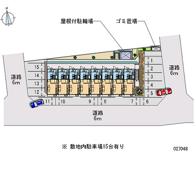 27048 Monthly parking lot