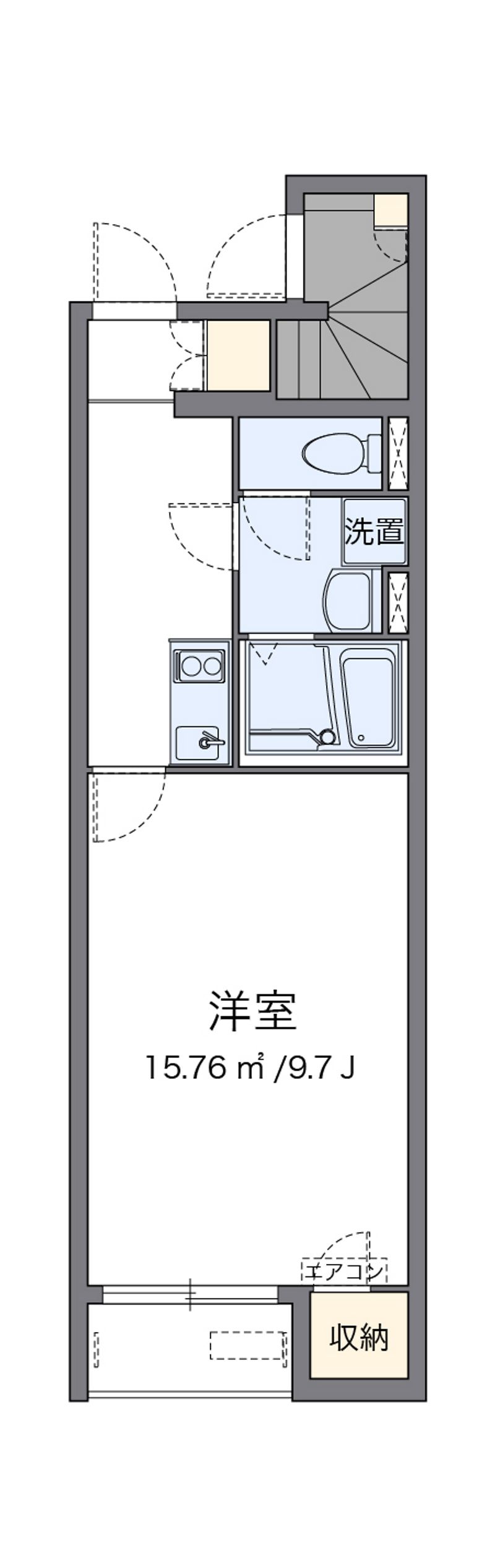 クレイノバーム 間取図