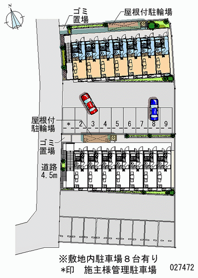 27472 Monthly parking lot