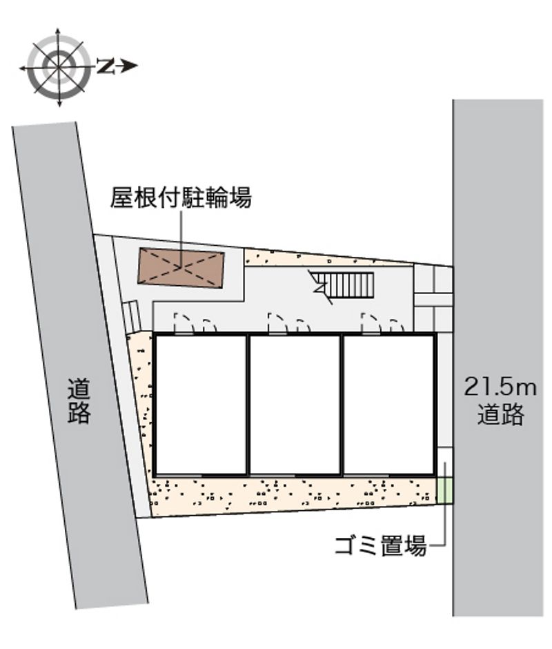 レオパレスＰＲＯＳＰＥＲⅡ 配置図