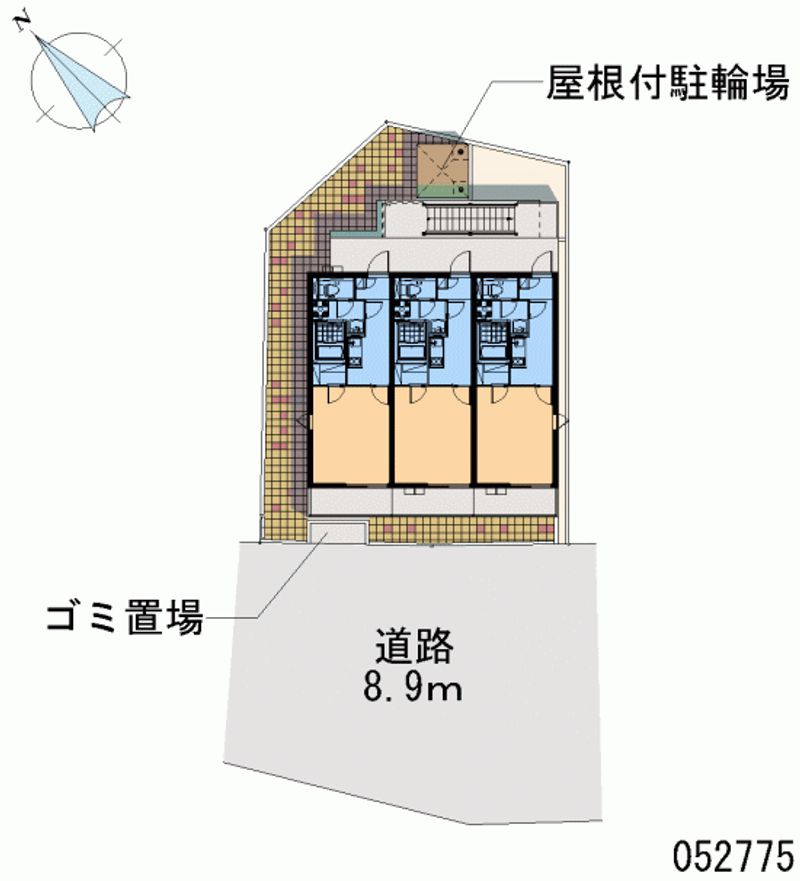 レオネクストＮａｋａｊｙｕ 区画図