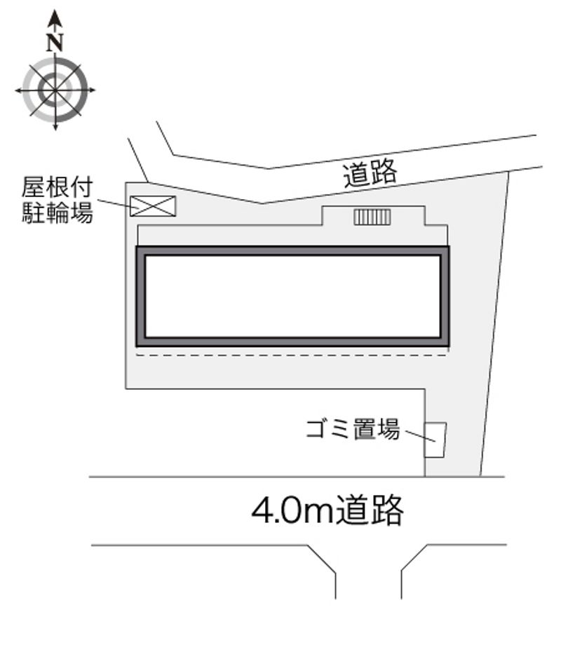 レオパレスＬａｗｎＧａｒｄｅｎ 配置図