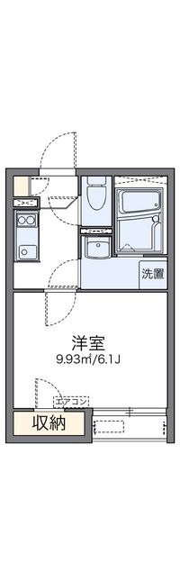 レオネクストハイツ　ヤシマ 間取り図