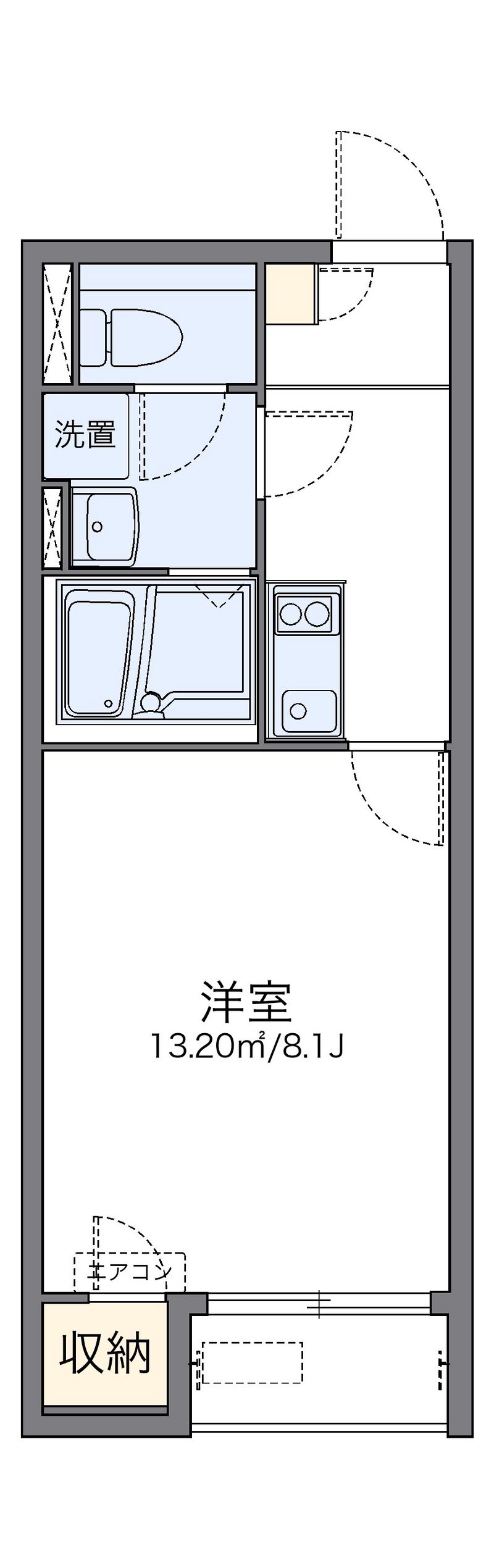 レオネクスト瑞穂 間取図