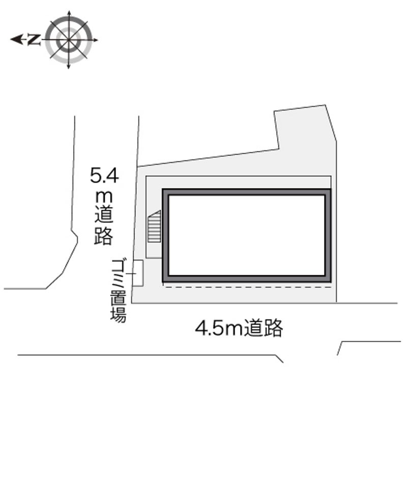 レオパレス桜丘第２ 配置図