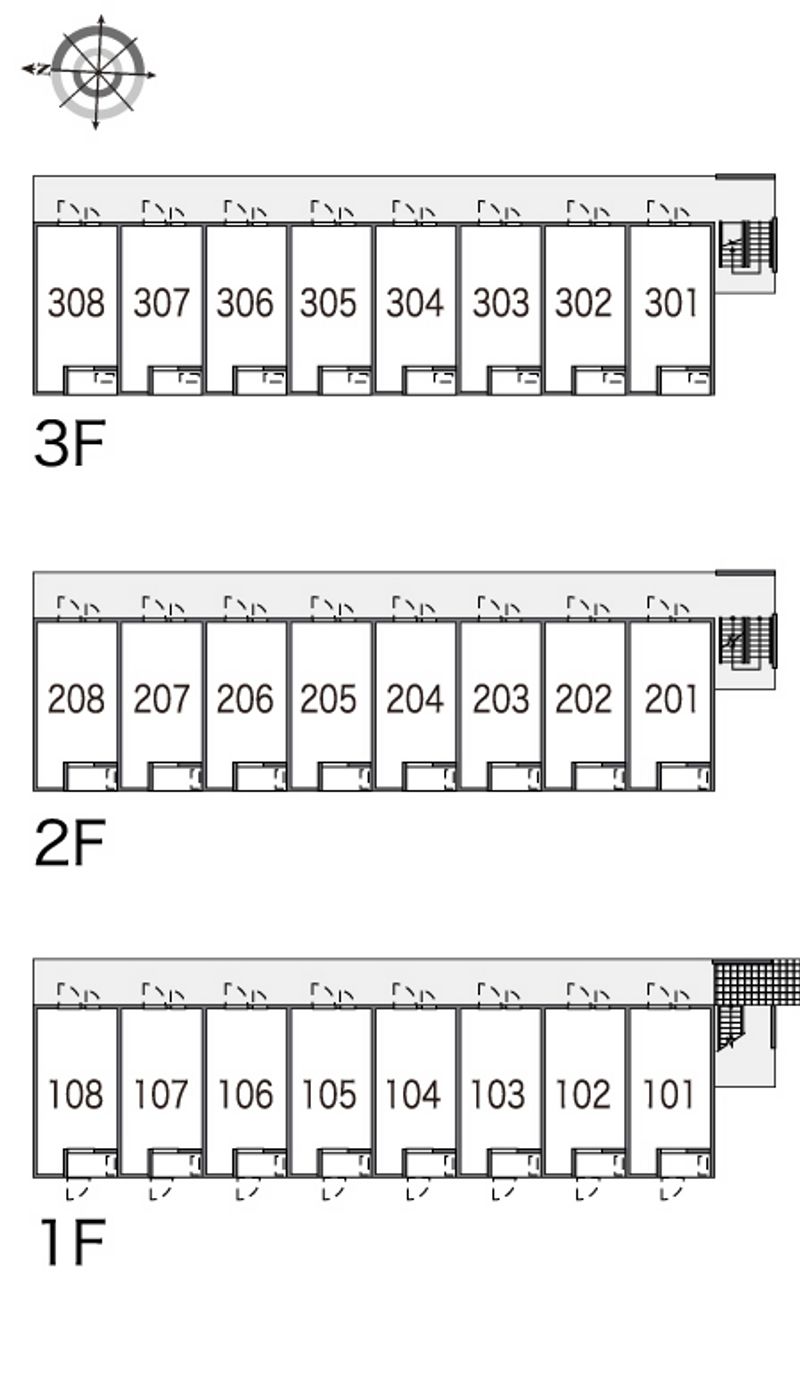 レオネクストル　コフレ 間取り配置図