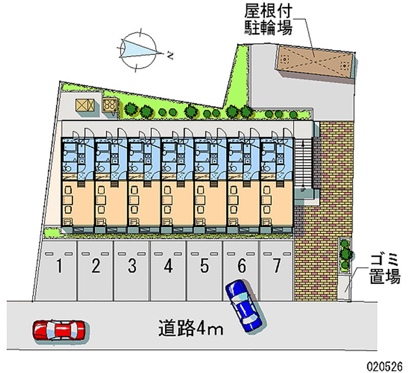 レオパレスコート　アベⅠ 月極駐車場