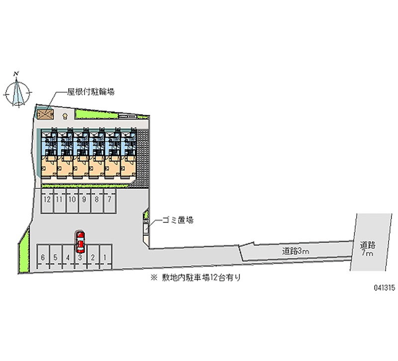 レオネクストＥａｓｅ　３４ 月極駐車場