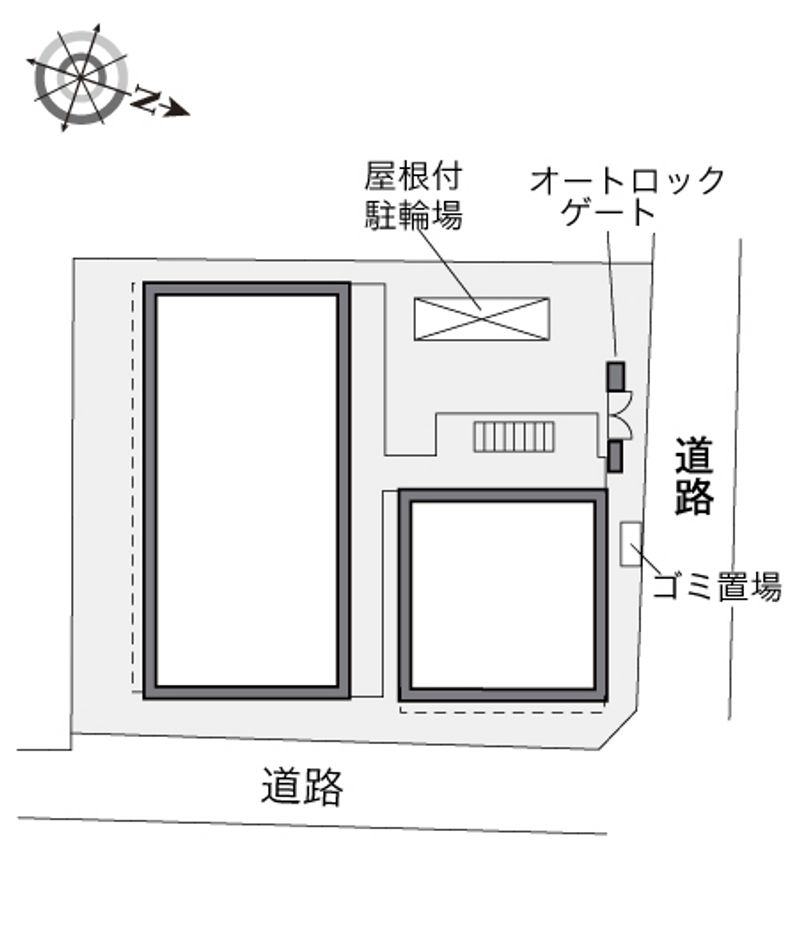 レオパレスＬＯＲＥＡ 配置図