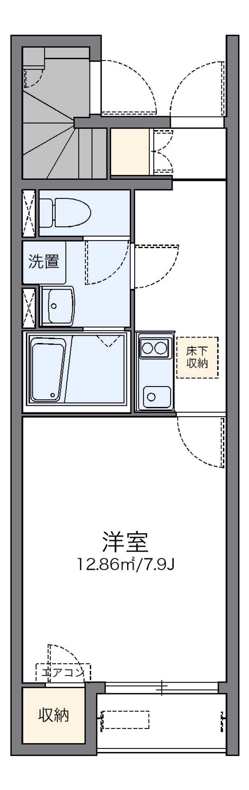レオネクスト古井 間取図