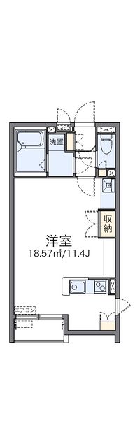 レオネクスト堀内Ⅲ 間取り図