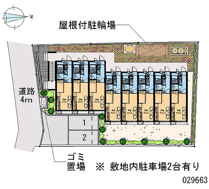 29663 Monthly parking lot