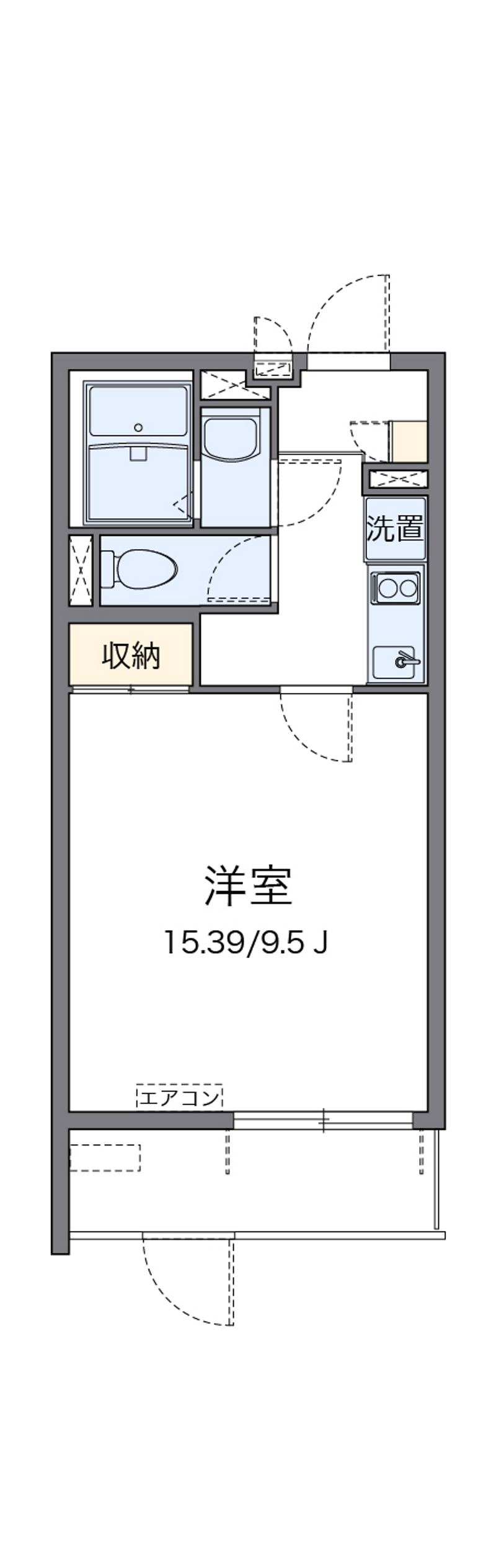 クレイノアンジュ鶴間 間取り