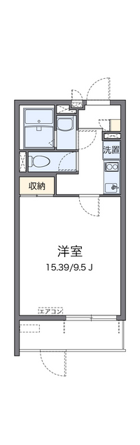 クレイノアンジュ鶴間 間取り図