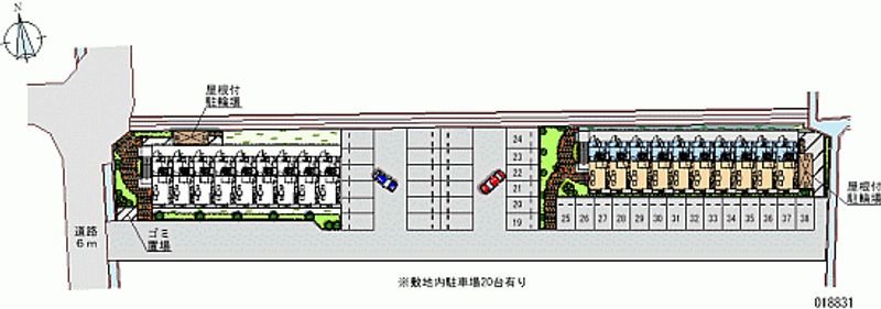 18831月租停车场