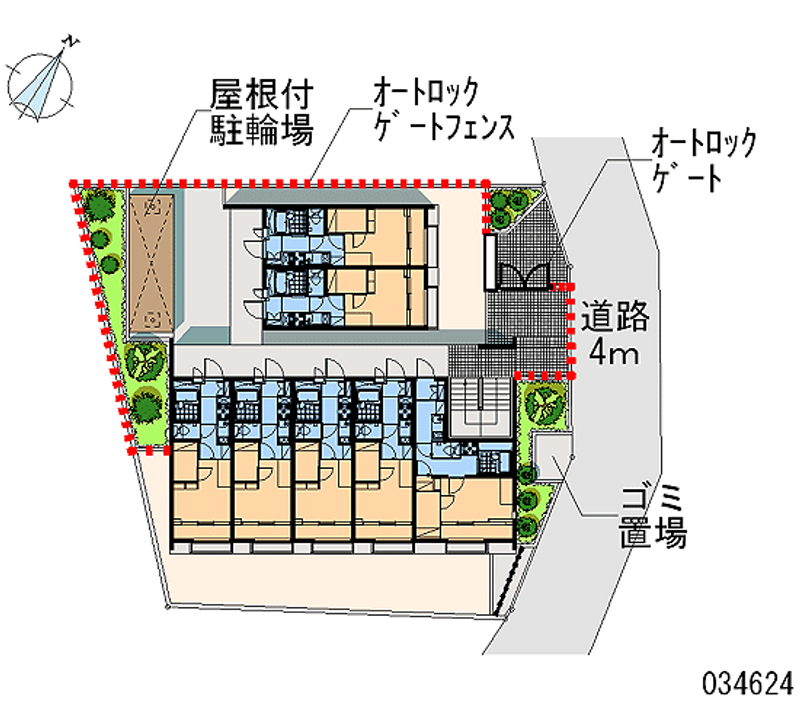 レオパレスリュエル 区画図