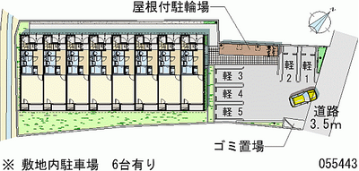 55443 Monthly parking lot