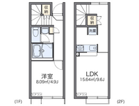 レオネクストＡＢＥ 間取り図