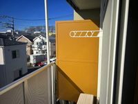 レオパレスファミリアシモサト バルコニー