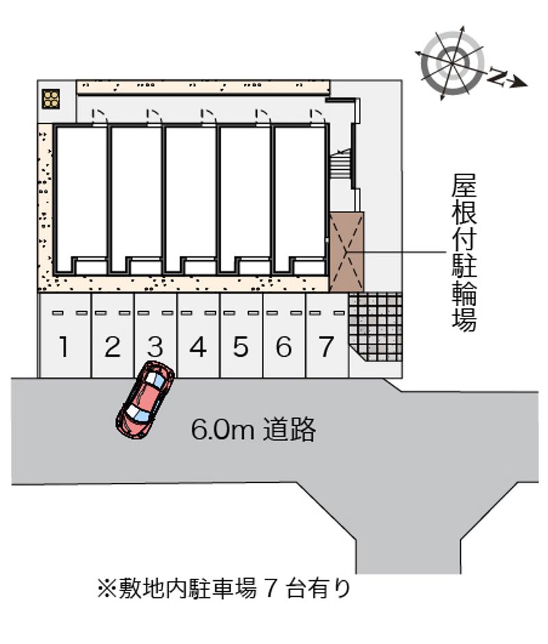 レオネクストｋｅｉ 配置図