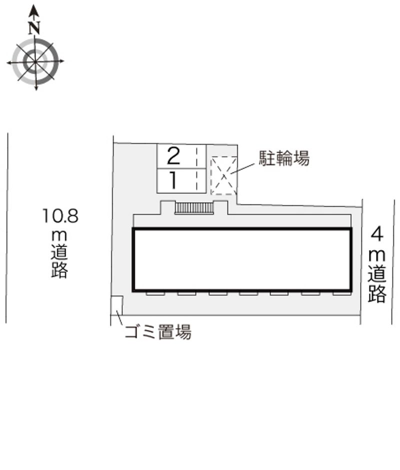 レオパレス新大宮 配置図