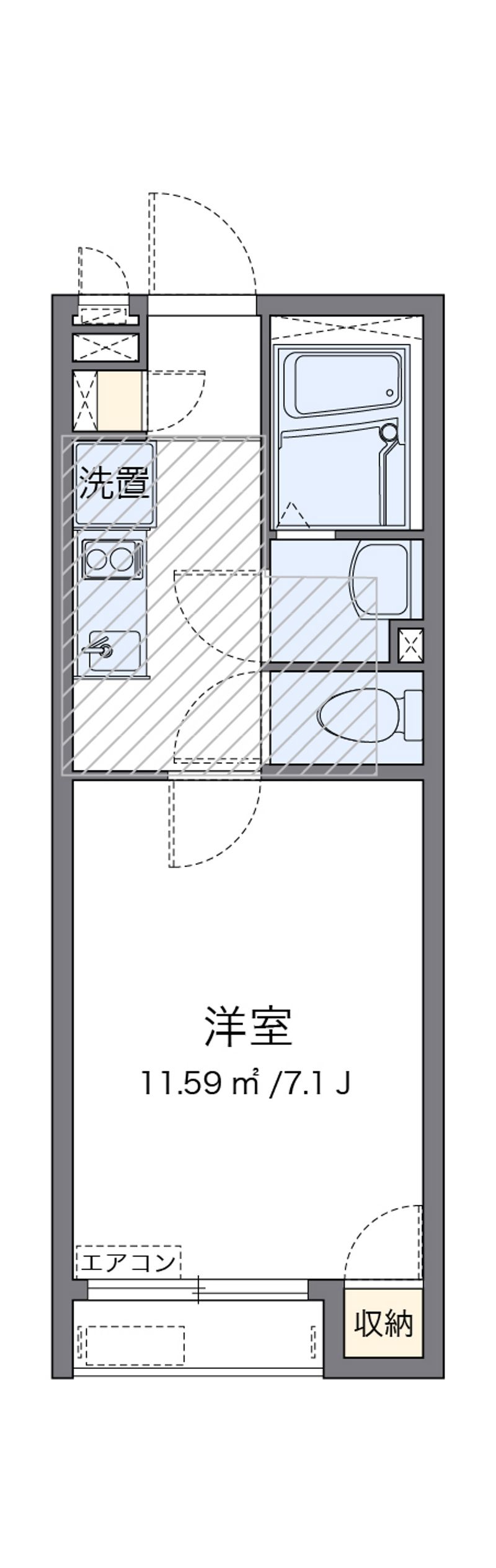 ミランダちどり 間取図
