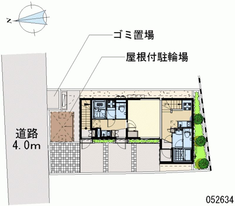 レオネクストシャルマン上北沢 区画図
