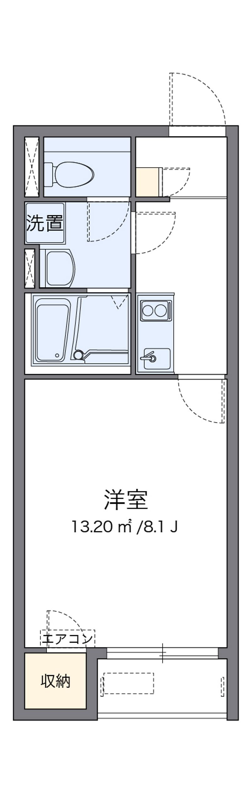 レオネクストプランドール　Ⅰ 間取図