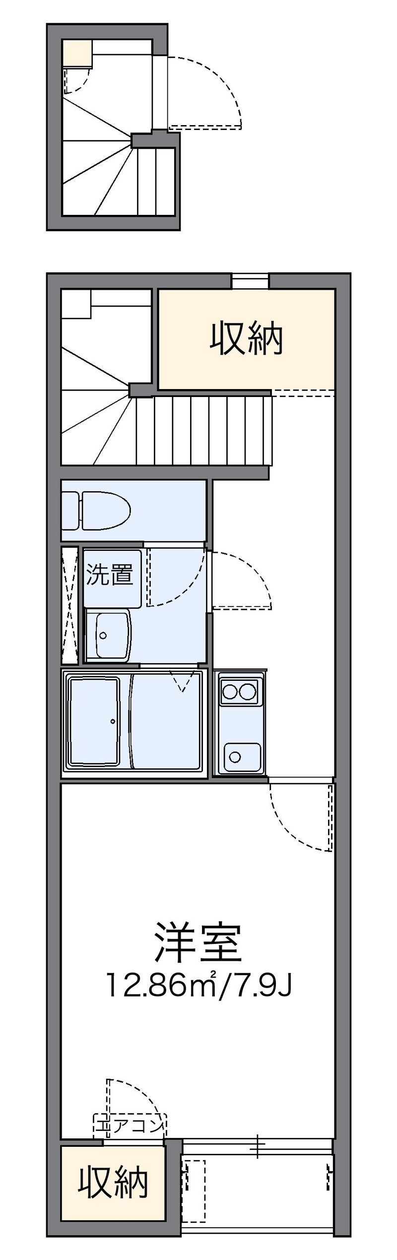 レオネクストレジデンス　シーマ 間取図