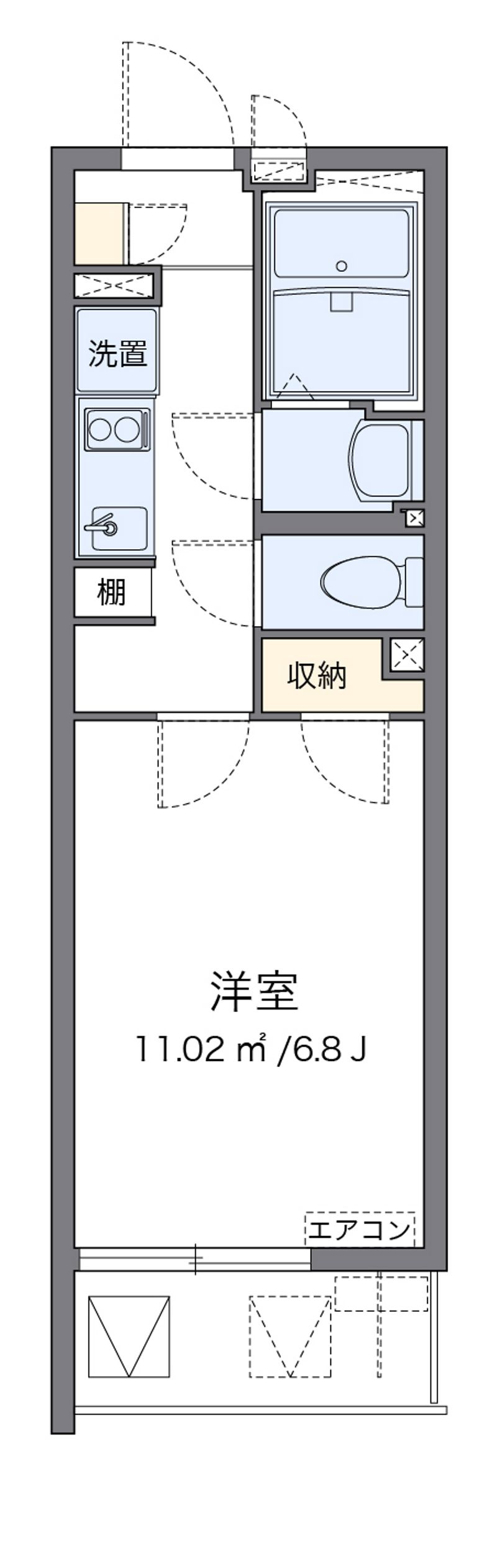 クレイノヴィクトワールＳＤＫ 間取り