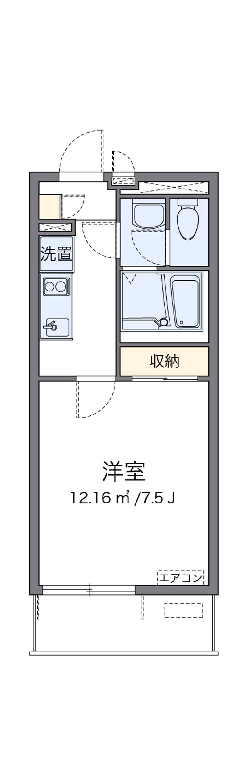 クレイノヴェリテ 間取図