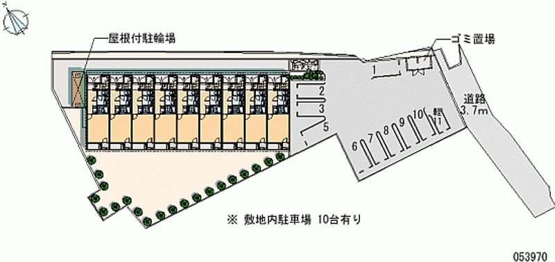 レオネクストクレールレジェンド 月極駐車場