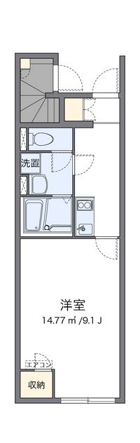 クレイノ井戸浜 間取り図