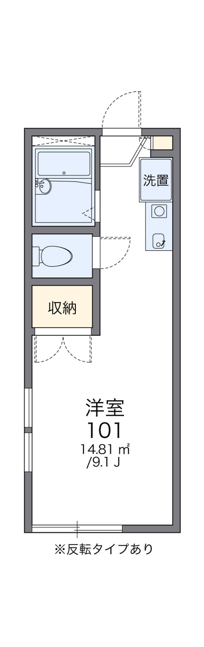 レオパレスＳＯＬＲＥＩＬ 間取図