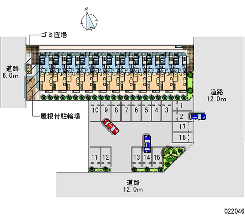 22046月租停车场